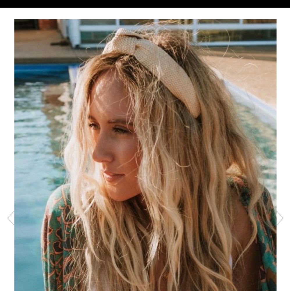 NWT Picture Perfect Rattan Headband